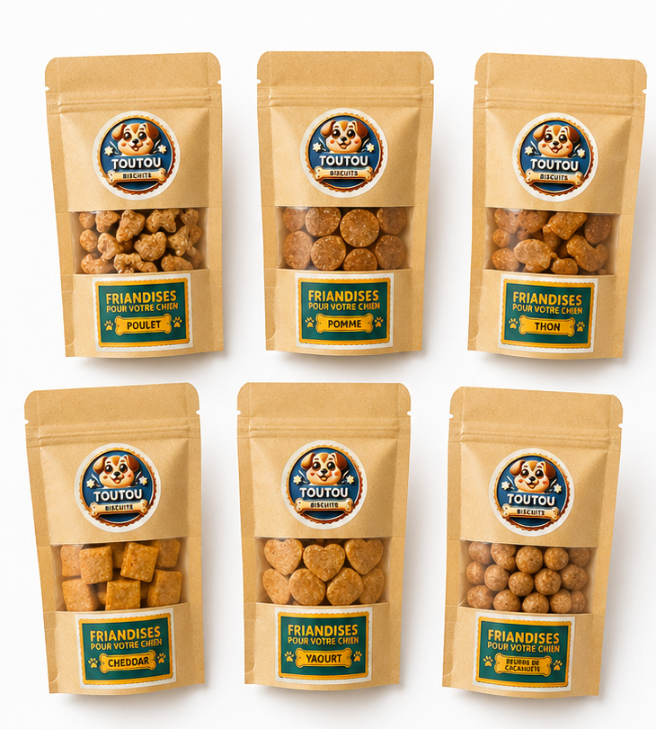 descriptif des 6 petits sachets