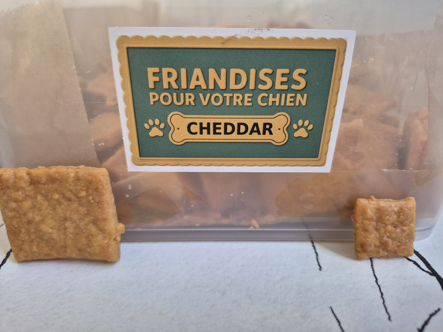 FRIANDISES AU CHEDDAR