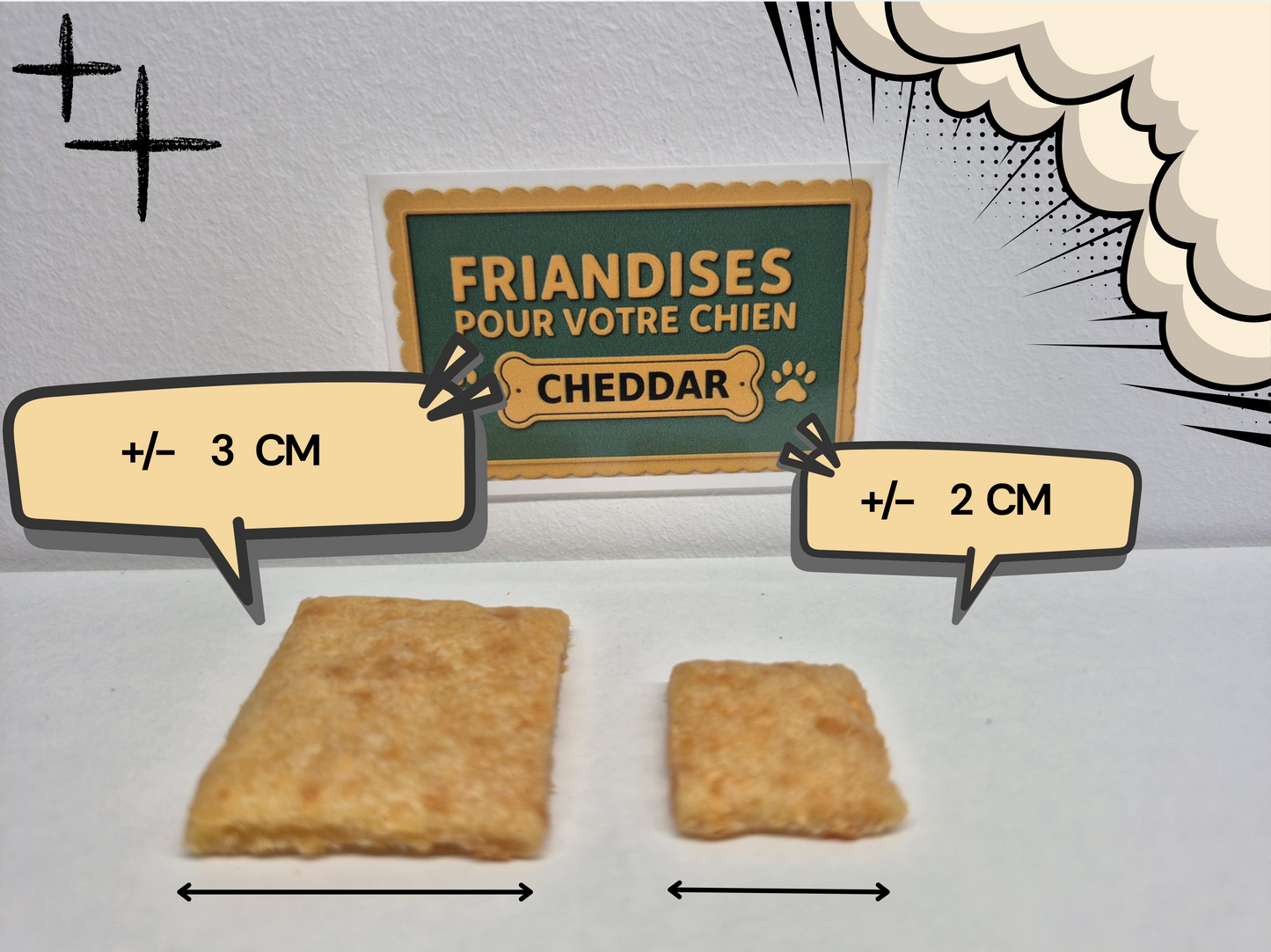 Friandises au CHEDDAR