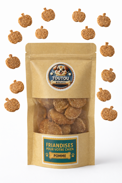sachet des friandises saveur pomme