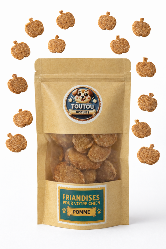 sachet des friandises saveur pomme