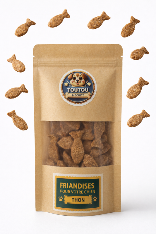 sachet thon avec biscuit autour 