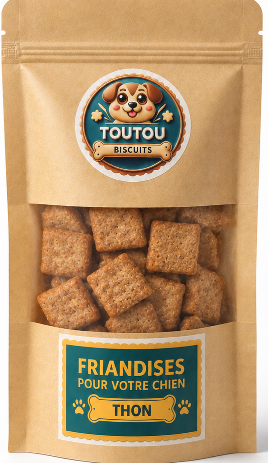 Friandises au THON (avec de l'huile de saumon)