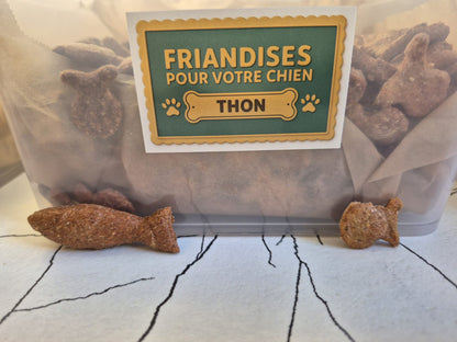 FRIANDISES AU THON (avec de l'huile de saumon)